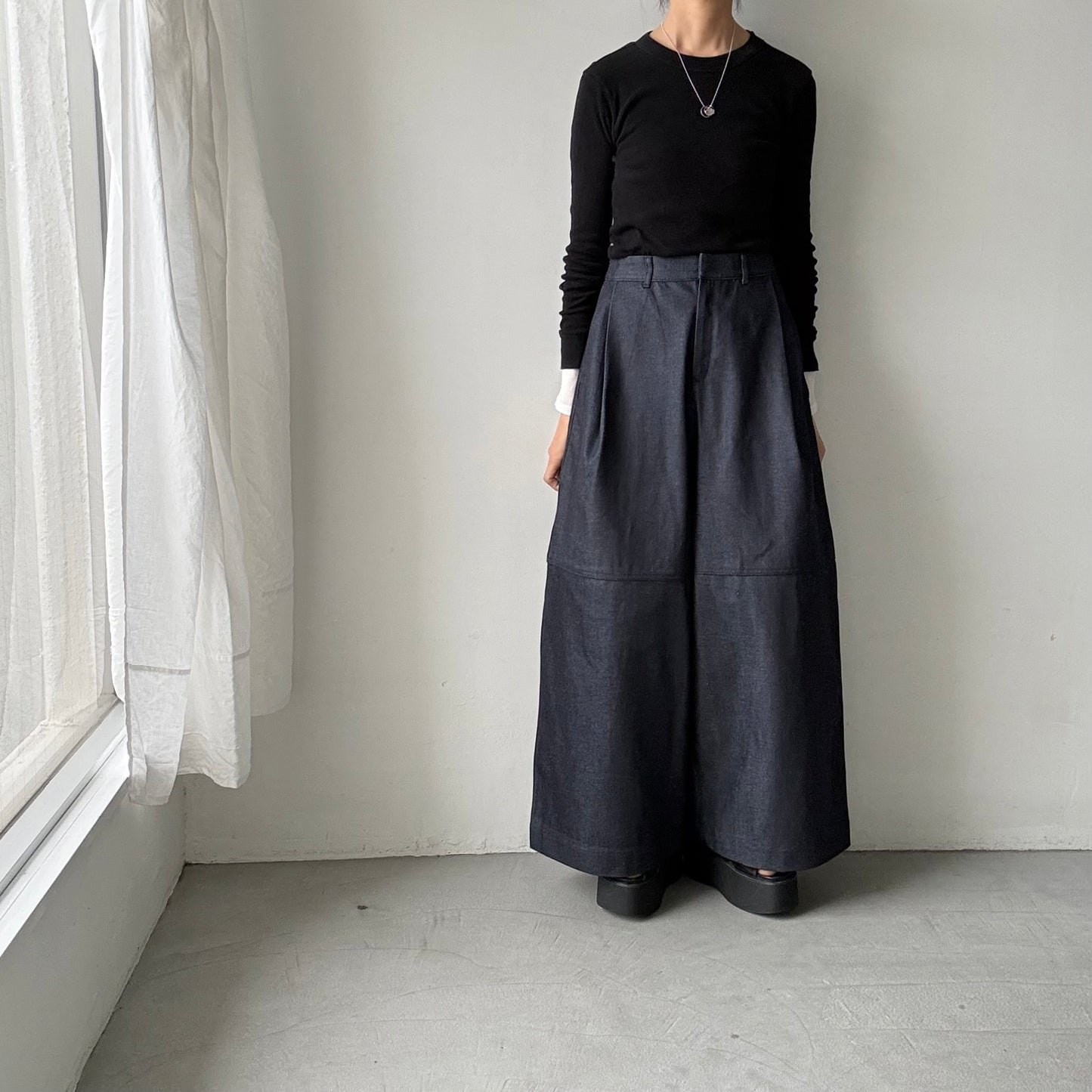 TENNE HANDCRAFTED MODERN デニムドカンパンツ