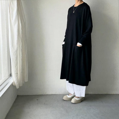 atelier naruse  スムースウールコクーンワンピース　size1