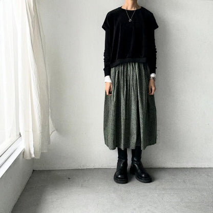 Linenya  ベロアベスト