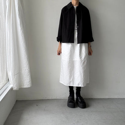 atelier d'antan Kantor コットンジャケット　ブラック