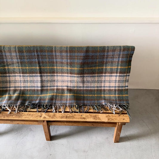 TWEED MILL ウールブランケット
 Antique dress Gordon