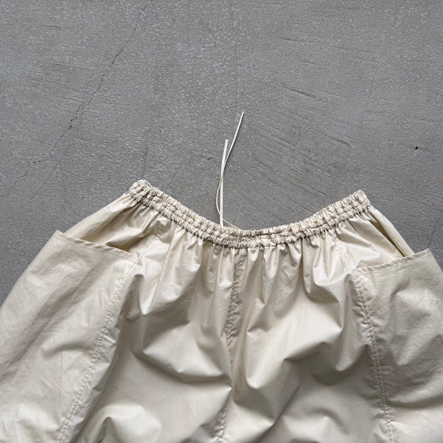 TENNE HANDCRAFTED MODERN ビッグポケットキュロット　ベージュ