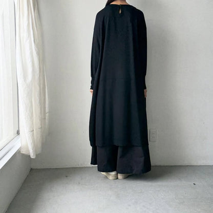 atelier naruse  スムースウールコクーンワンピース　size1