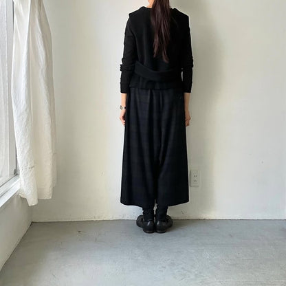 atelier naruse ウールフラノガウチョパンツ