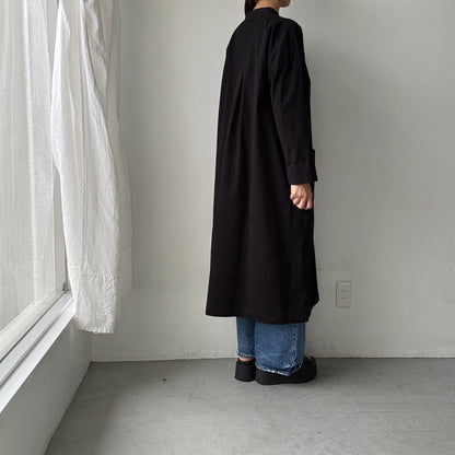jujudhau デッドストックコットンプルオーバードレス