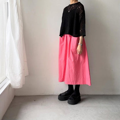 atelier naruse  スキャッタードホールニットプルオーバー