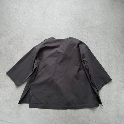 atelier d'antan Bouvetコットンプルオーバー　  ダークグレー
