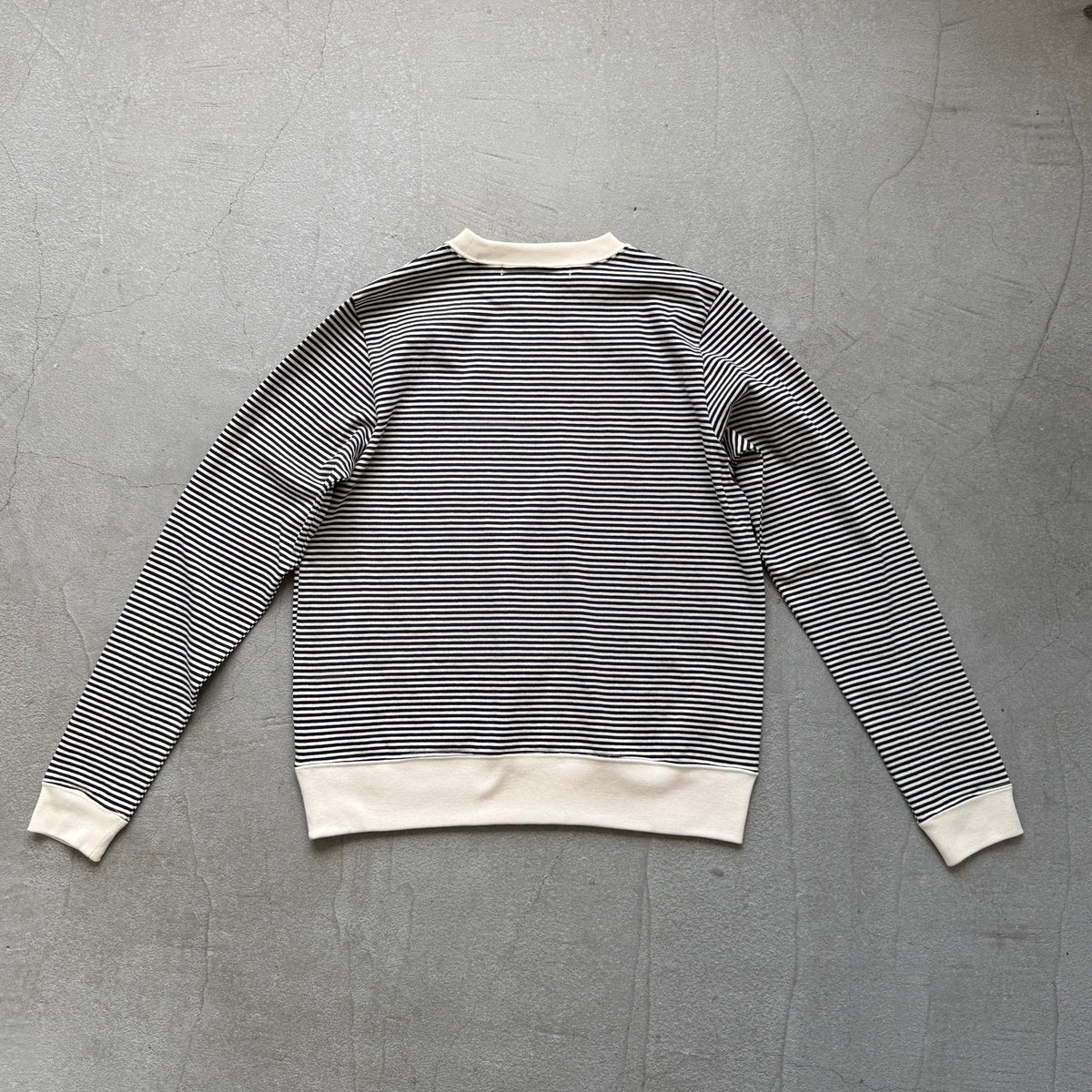 R&D.M.Co  ボーダープルオーバーシャツ