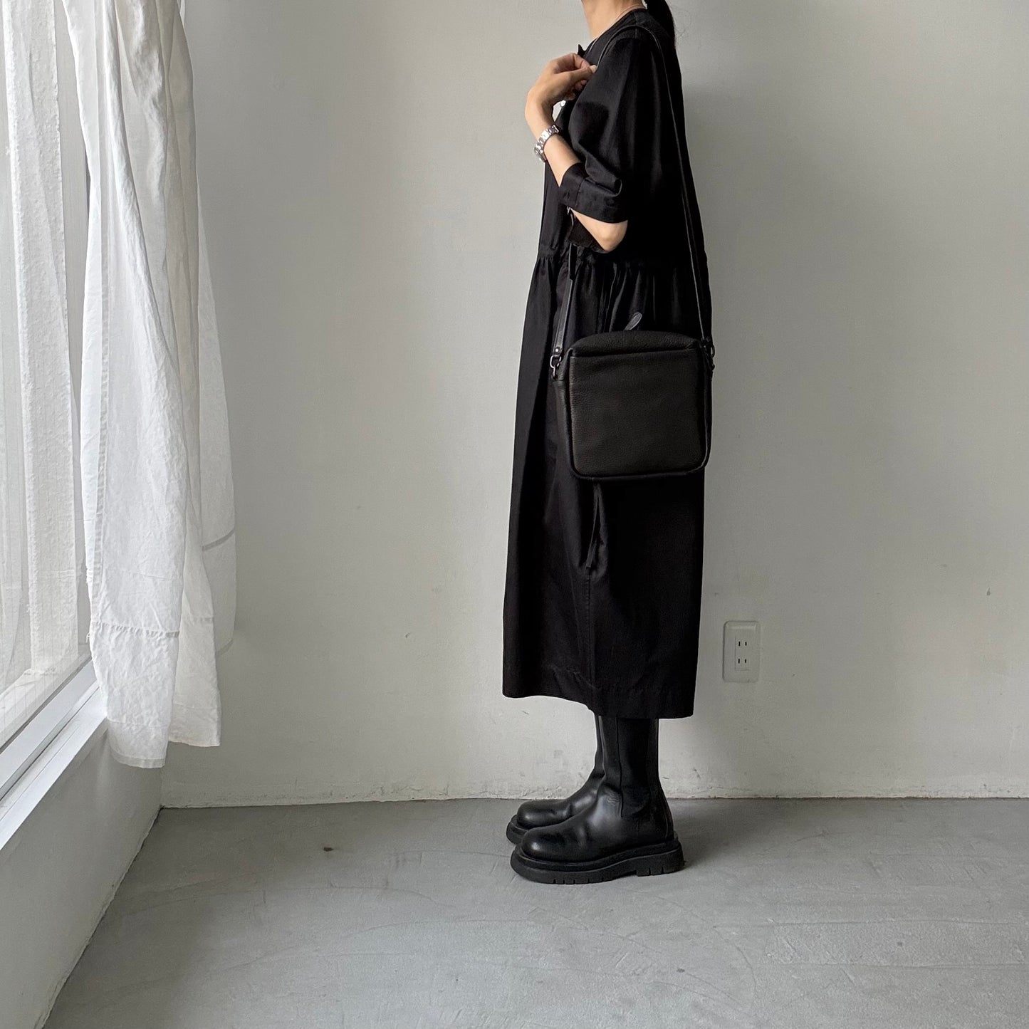 STYLE CRAFT   スクエアショルダー&ワンハンドルバッグ
