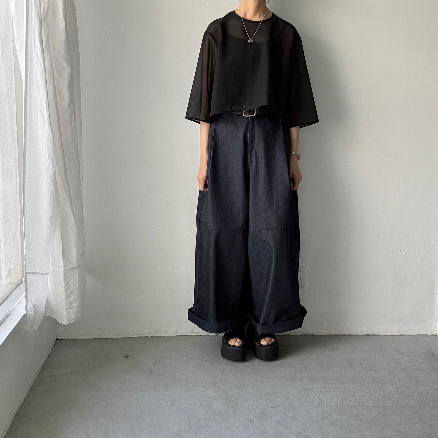 TENNE HANDCRAFTED MODERN デニムドカンパンツ
