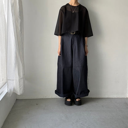 TENNE HANDCRAFTED MODERN デニムドカンパンツ