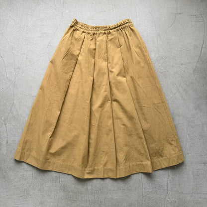 Linenya  コットンタックスカート　82センチ　ベージュ