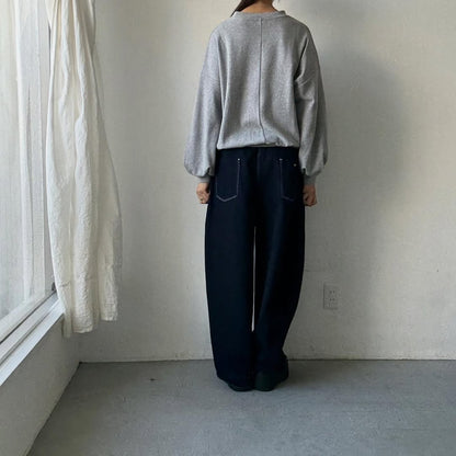 Linenya  バルーンスリーブカットソー