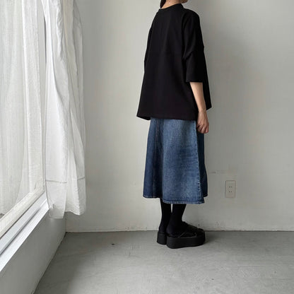 Linenya  テラヴェ7分袖Tシャツ