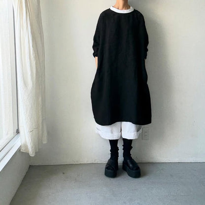 Linenya  リネンチュニックワンピース