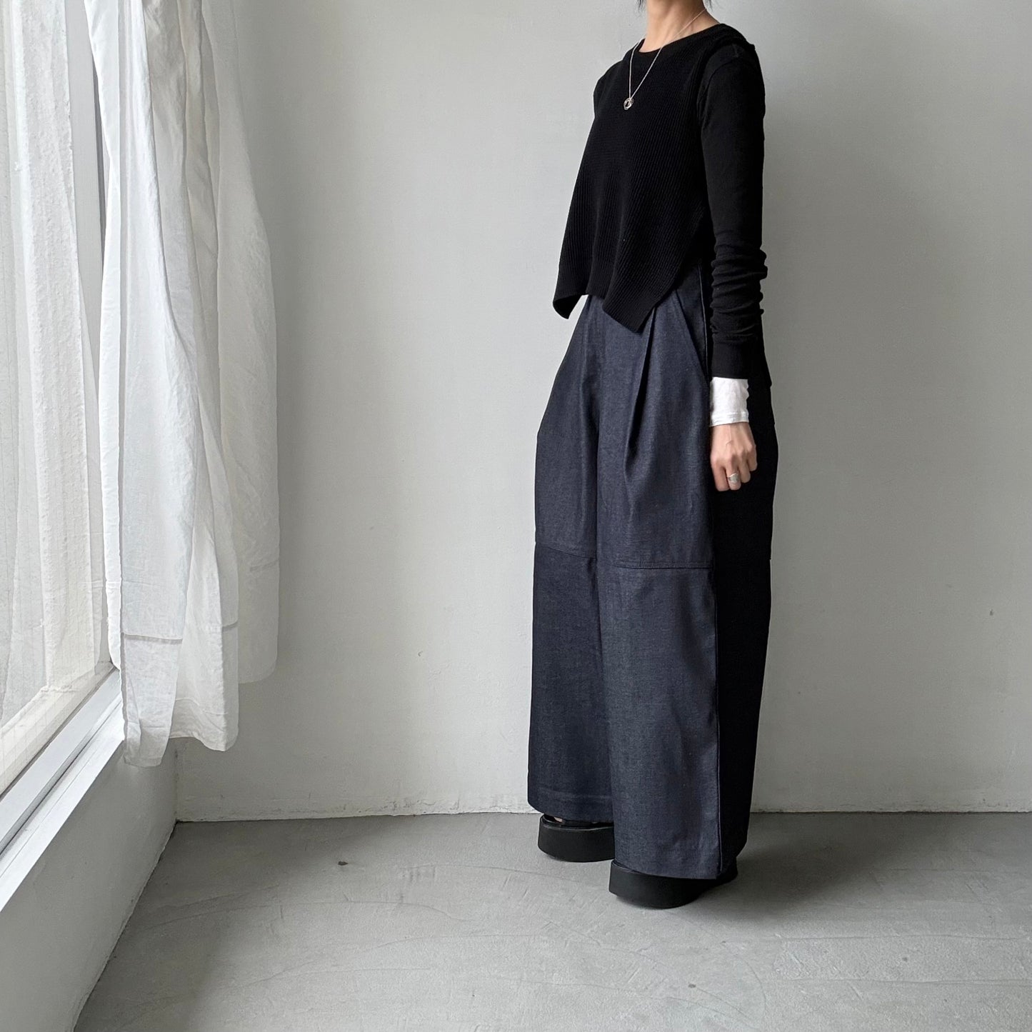 TENNE HANDCRAFTED MODERN デニムドカンパンツ
