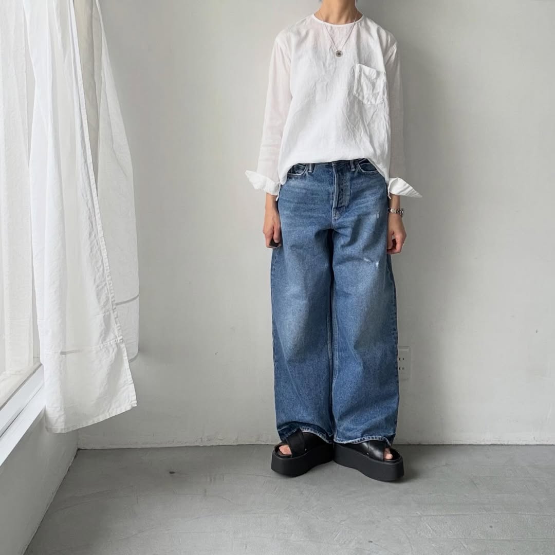 ゴーシュ  ヘンププルオーバーブラウス