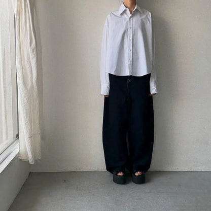 TENNE HANDCRAFTED MODERN レギュラーカラーシャツ