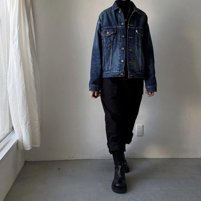 R&D.M.Co  デニムオーバーサイズトラッカージャケット