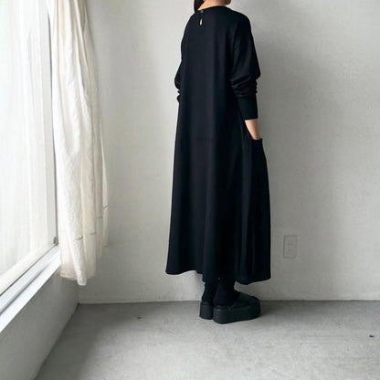 atelier naruse  スムースウールコクーンワンピース　size2