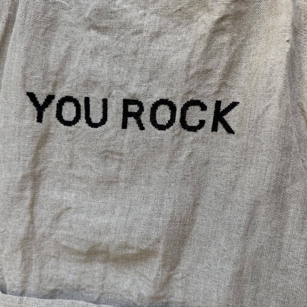 R&D.M.Co  YOU ROCK リネンエプロン