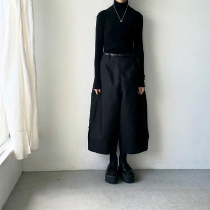 TENNE HANDCRAFTED MODERN オーバーオールパンツ　ブラック