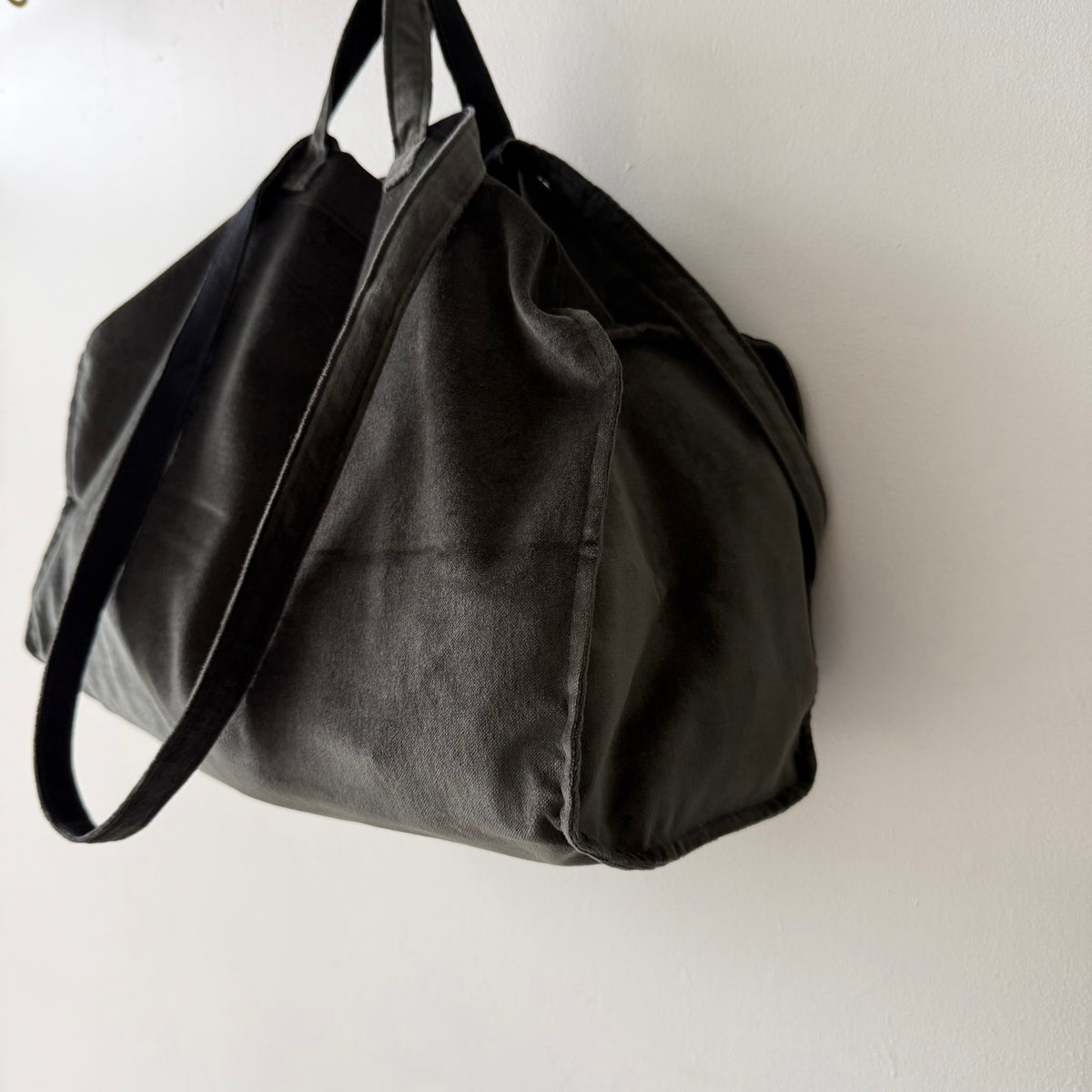 TENNE HANDCRAFTED MODERN ブリスベンモスベルベットボストンバッグ
