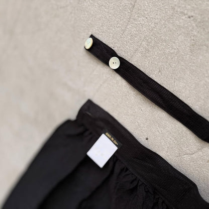 R&D.M.Co  シェーディングチェックサロンエプロン