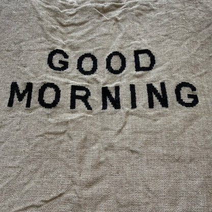 R&D.Ｍ.Co  GOOD MORNINGリネンバッグ