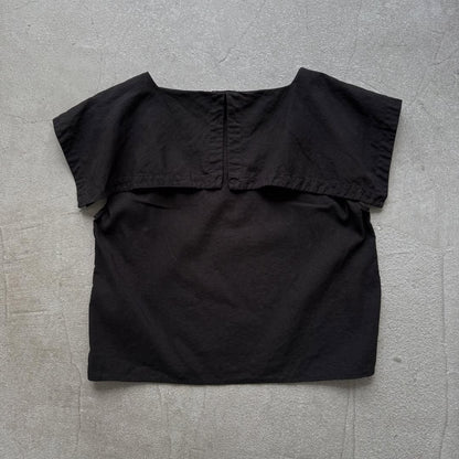 R&D.M.Co  リネンコットンピューリタンカラーブラウス