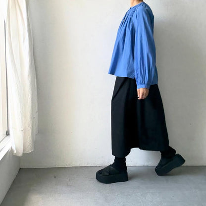 atelier naruse  コットンギャザーブラウス