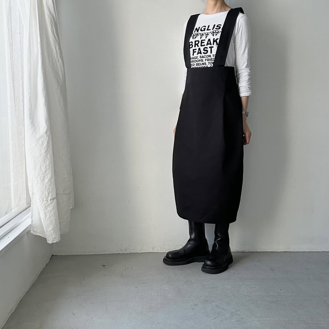 cion コットンジャンパースカート