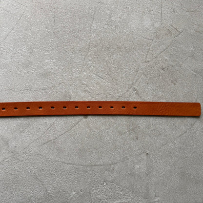 homspun レザーベルト　ブラウン