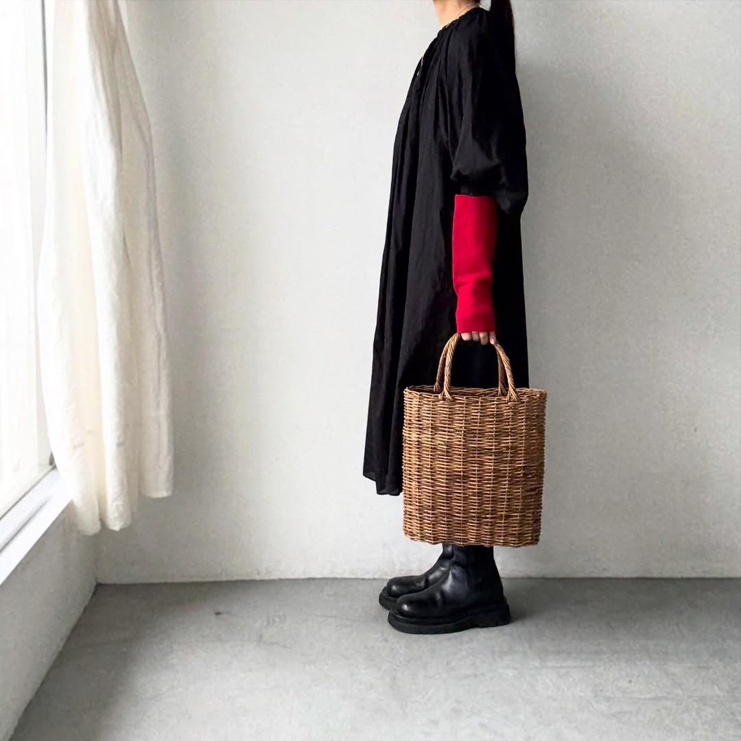 Kopka ウールアームウォーマー　レッド