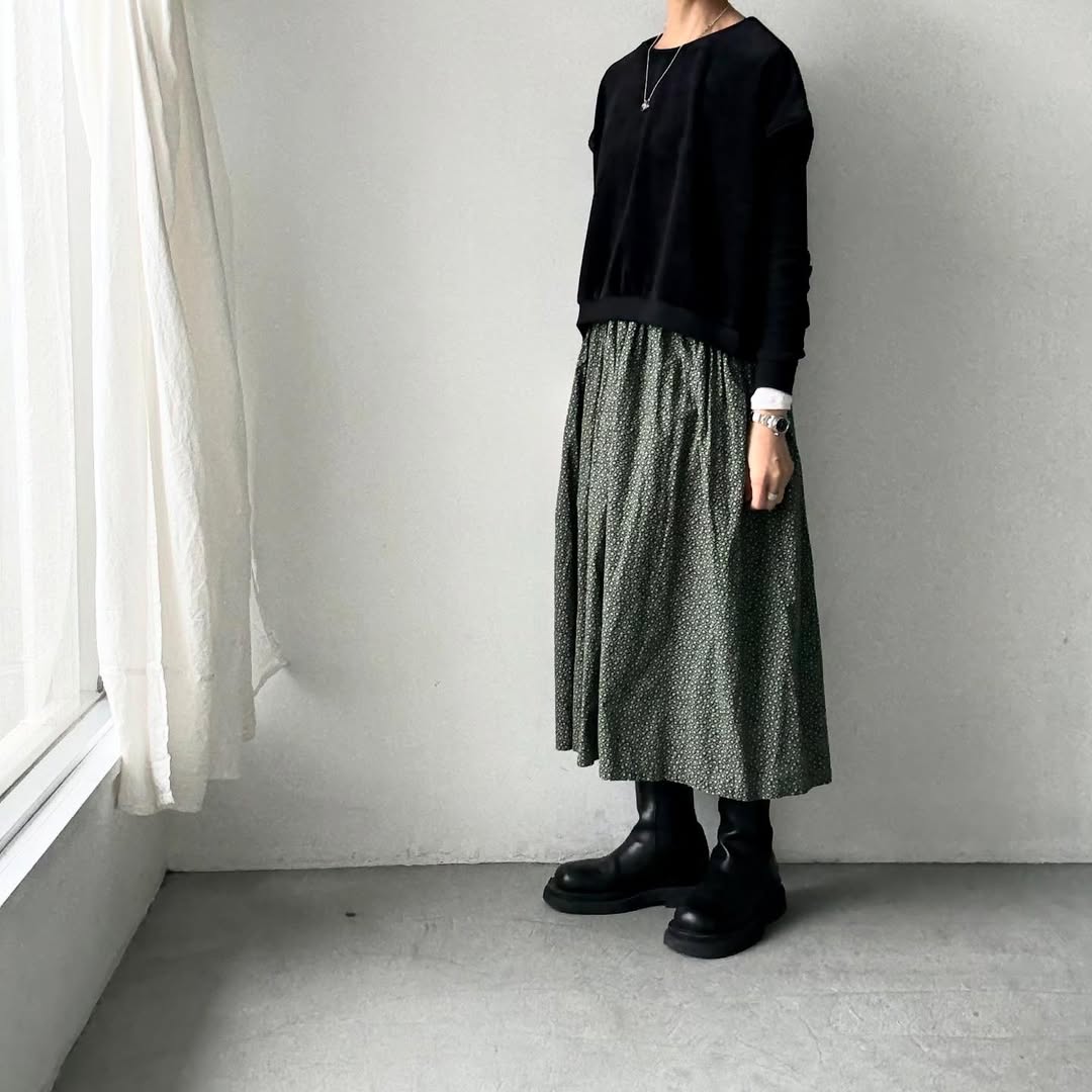 Linenya  ベロアベスト