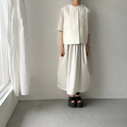 TENNE HANDCRAFTED MODERN  シルクキュプラツイードベスト