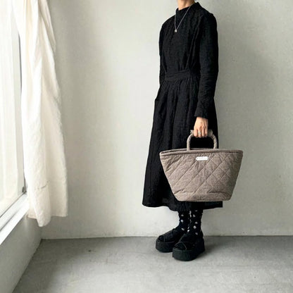 R&D.M.Co  ガンクラブキルティングマルシェバッグ
