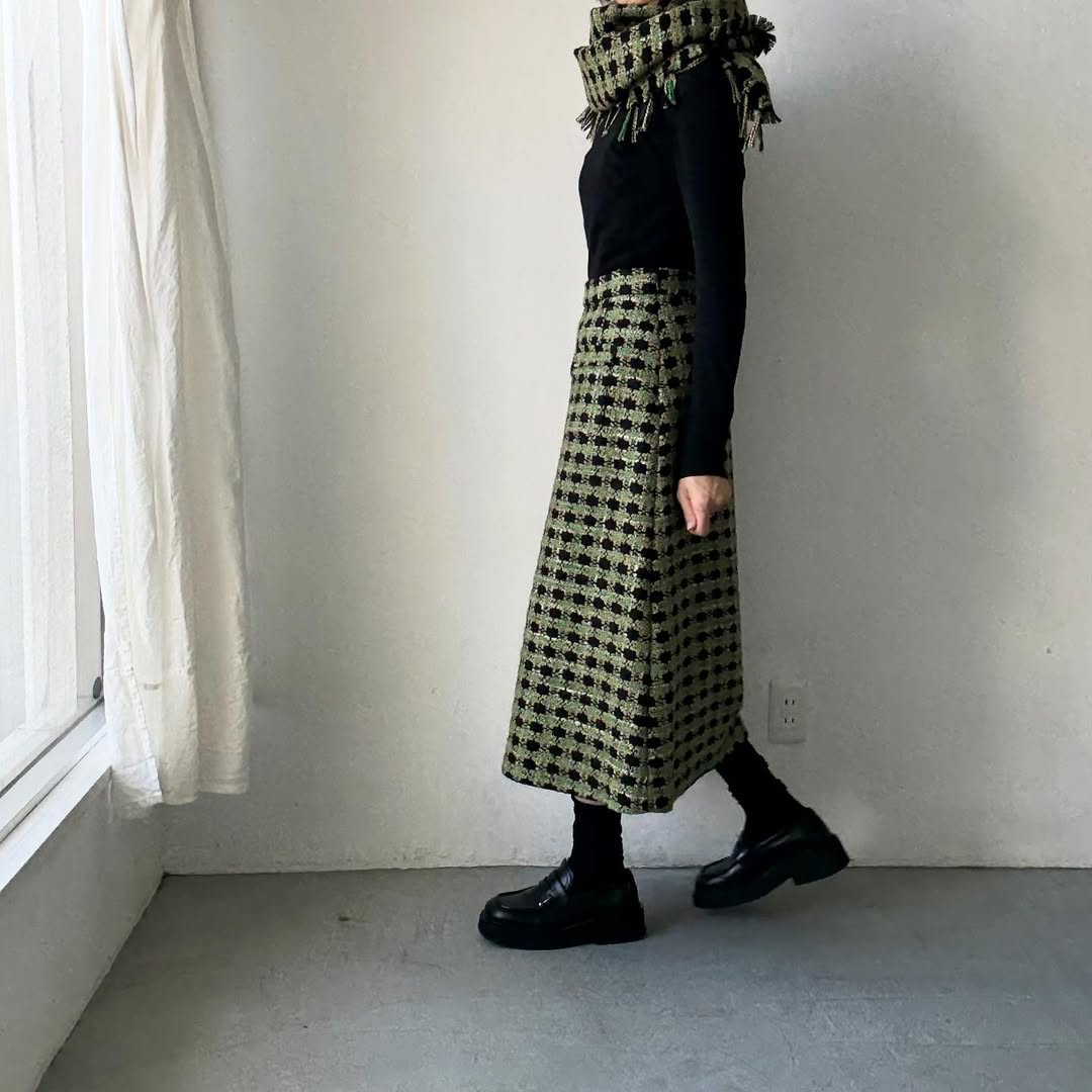 kijinokanosei  hisui  Aラインスカート