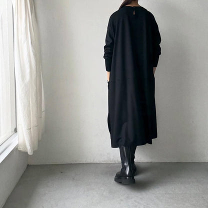 atelier naruse  スムースウールコクーンワンピース　size1