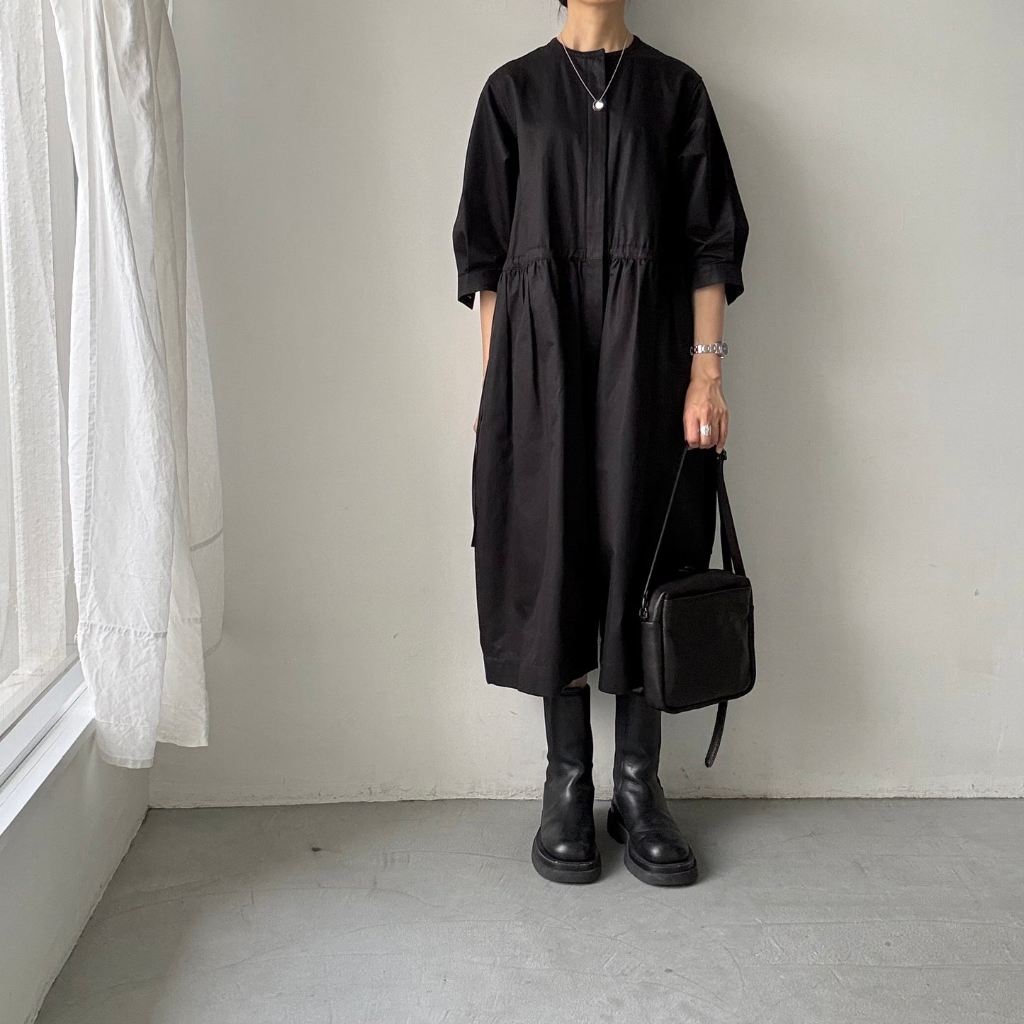 STYLE CRAFT   スクエアショルダー&ワンハンドルバッグ
