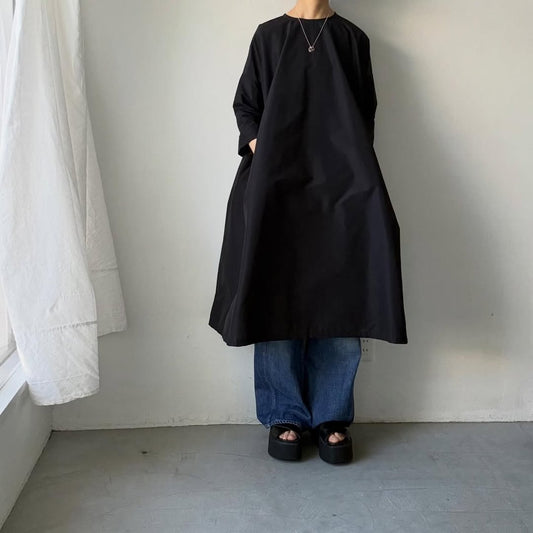 R&D.M.Co  タフタプルオーバードレス