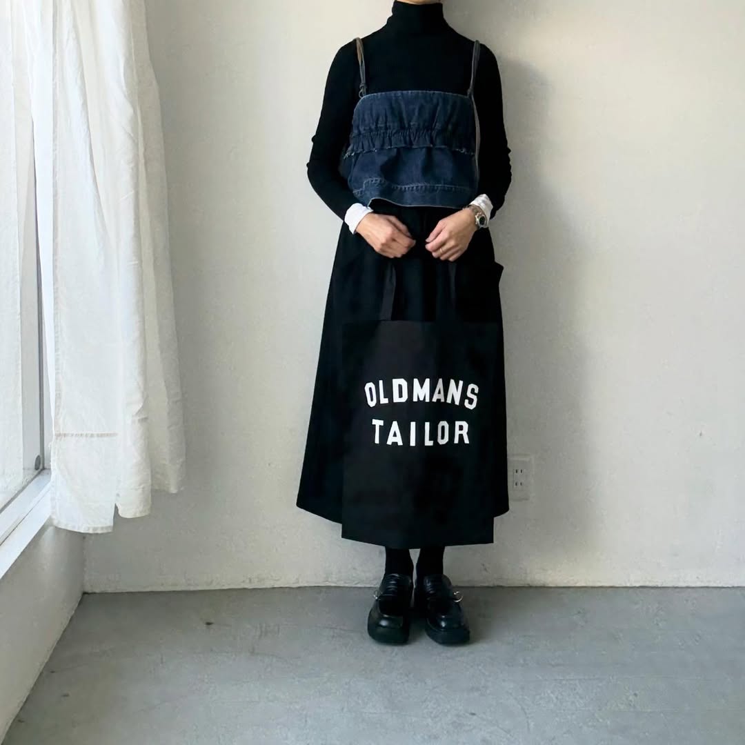 OLDMANS TAILOR  OMTプリントトートバッグ