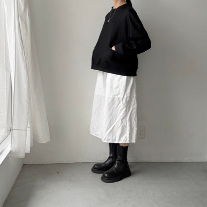 R&D.M.Co  ミドルスムースポケットプルオーバー