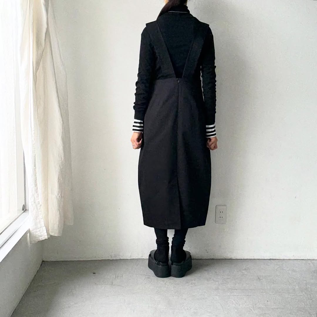 cion コットンジャンパースカート