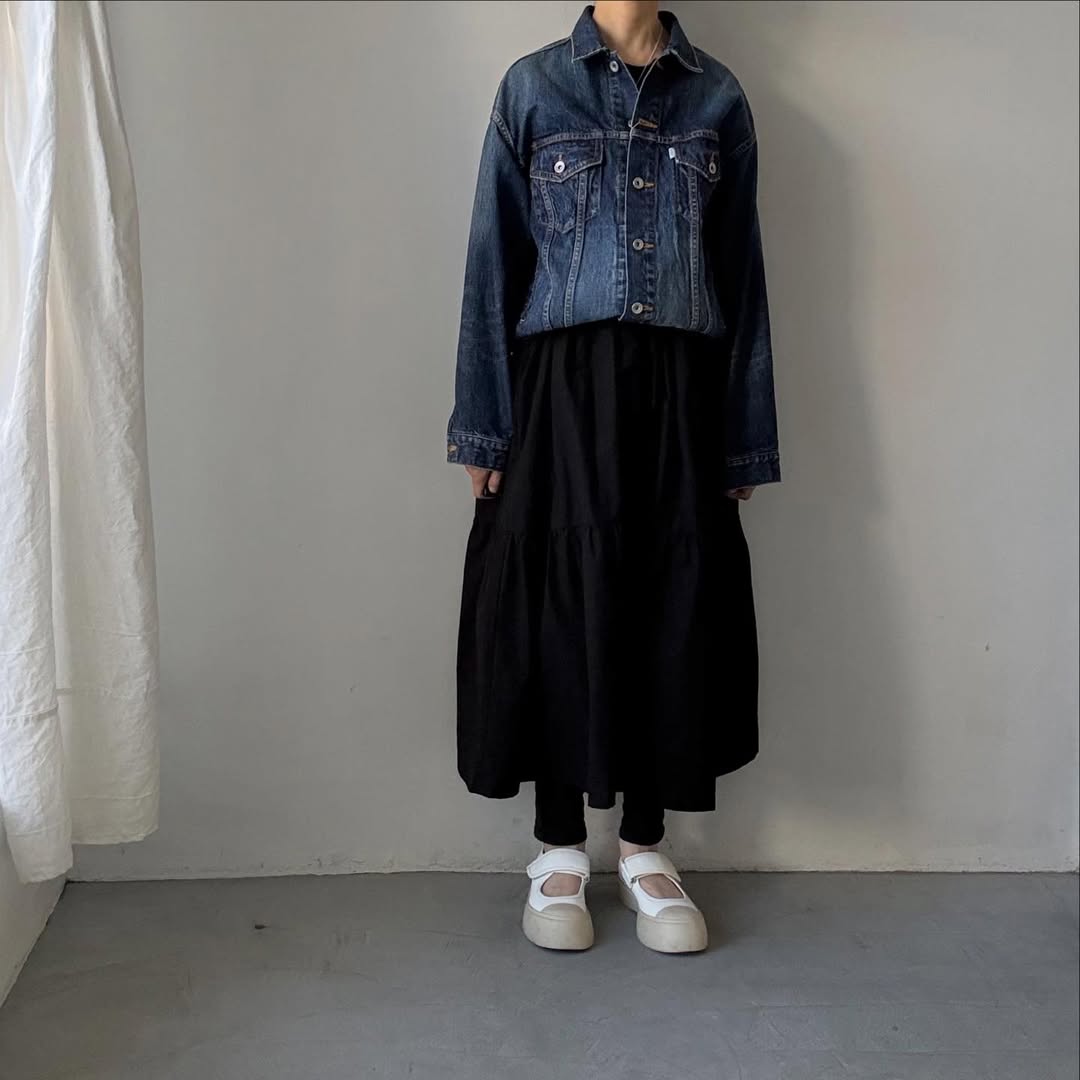 R&D.M.Co  デニムオーバーサイズトラッカージャケット