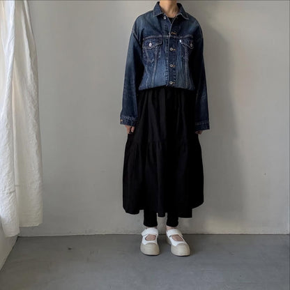 R&D.M.Co  デニムオーバーサイズトラッカージャケット