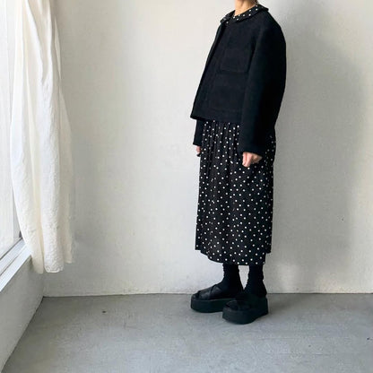 TENNE HANDCRAFTED MODERN アンゴラツイードジャケット