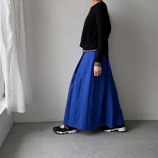 🔵受注会6月入荷予定品🔵Linenya  リネンタックスカート