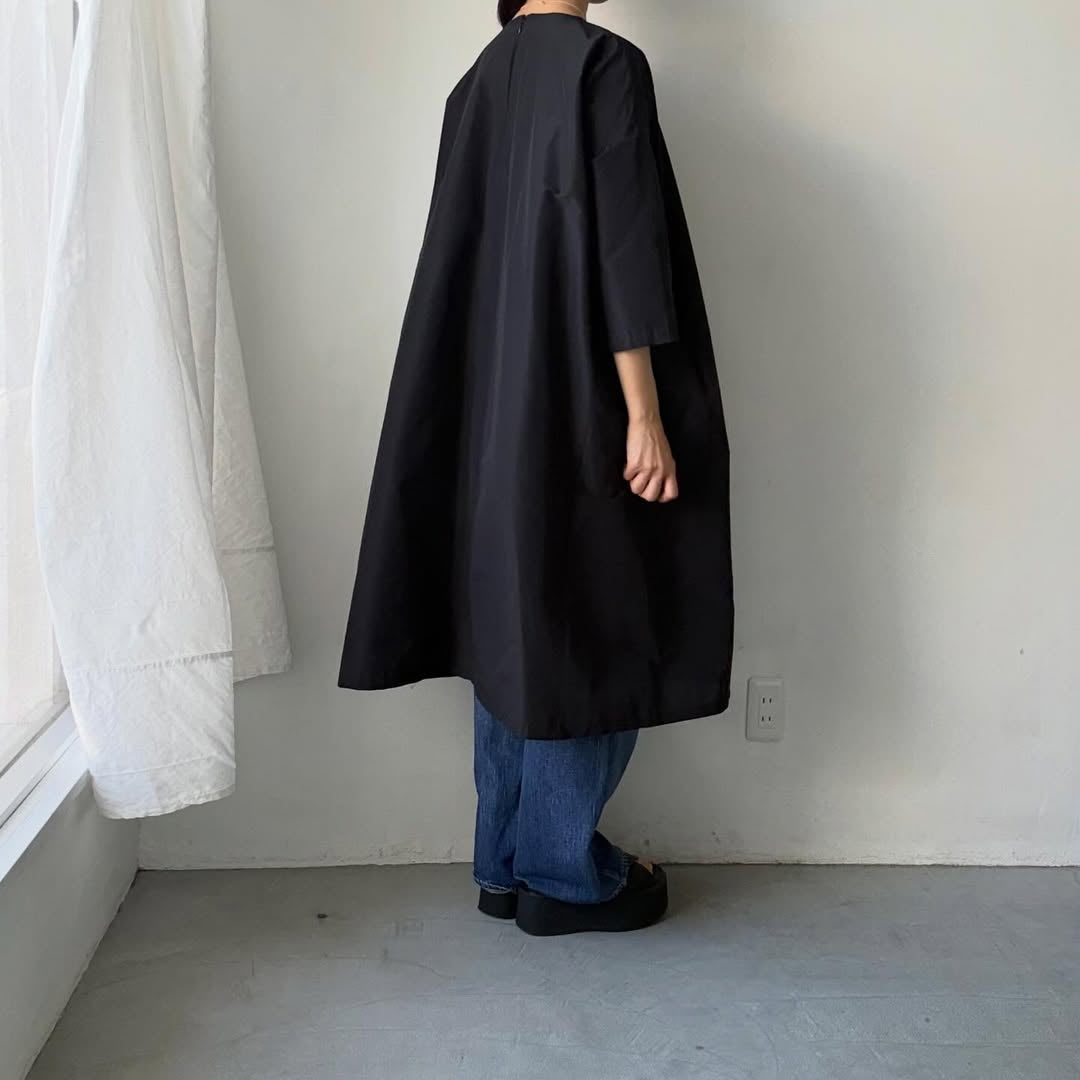 R&D.M.Co  タフタプルオーバードレス