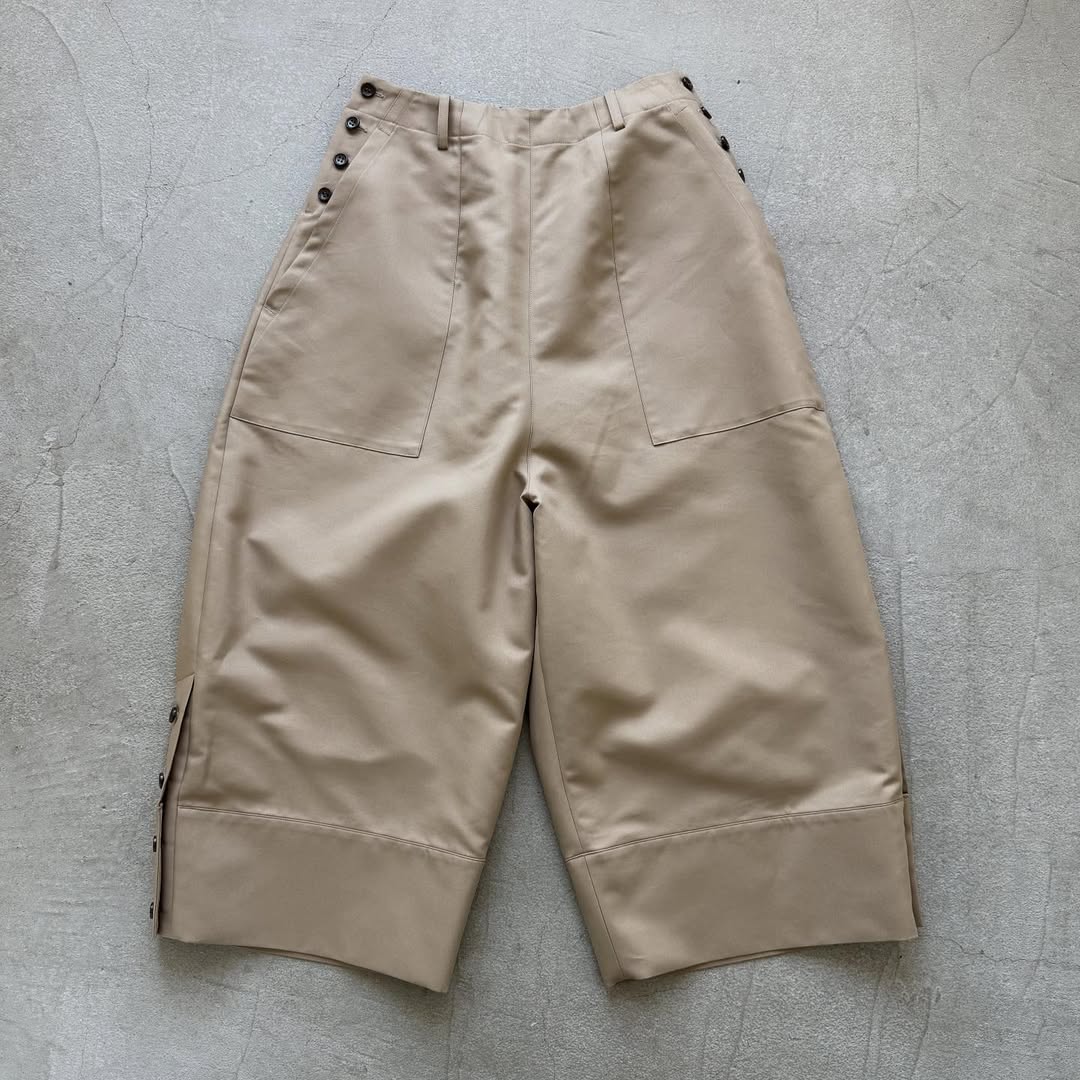 TENNE HANDCRAFTED MODERN オーバーオールパンツ　カーキ